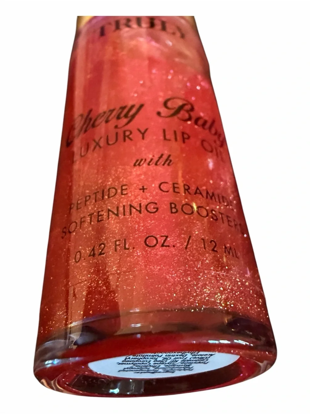 Truly Beauty Luxury Lip Oil Cherry Baby, Glazed Donut or Soft Serve NEW